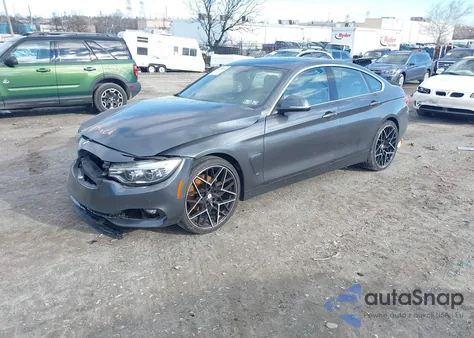 2017 BMW 430I Gran Coupe xDrive from USA, damaged, VIN WBA4F9C51HG792607